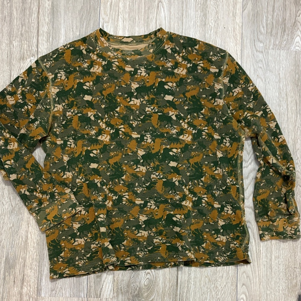 Camouflage Long Sleeve Shirt
